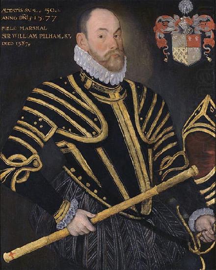 Hieronimo Custodis Field Marshal Sir William Pelham, Lord Justice of Ireland china oil painting image